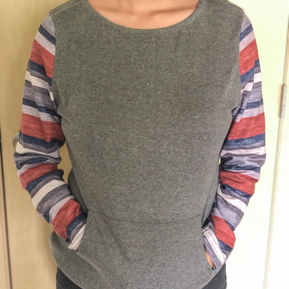 Grey hoodie